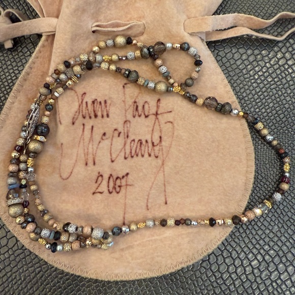 Devon Page McLearu Mixed Media Beaded Rosary - Picture 12 of 12